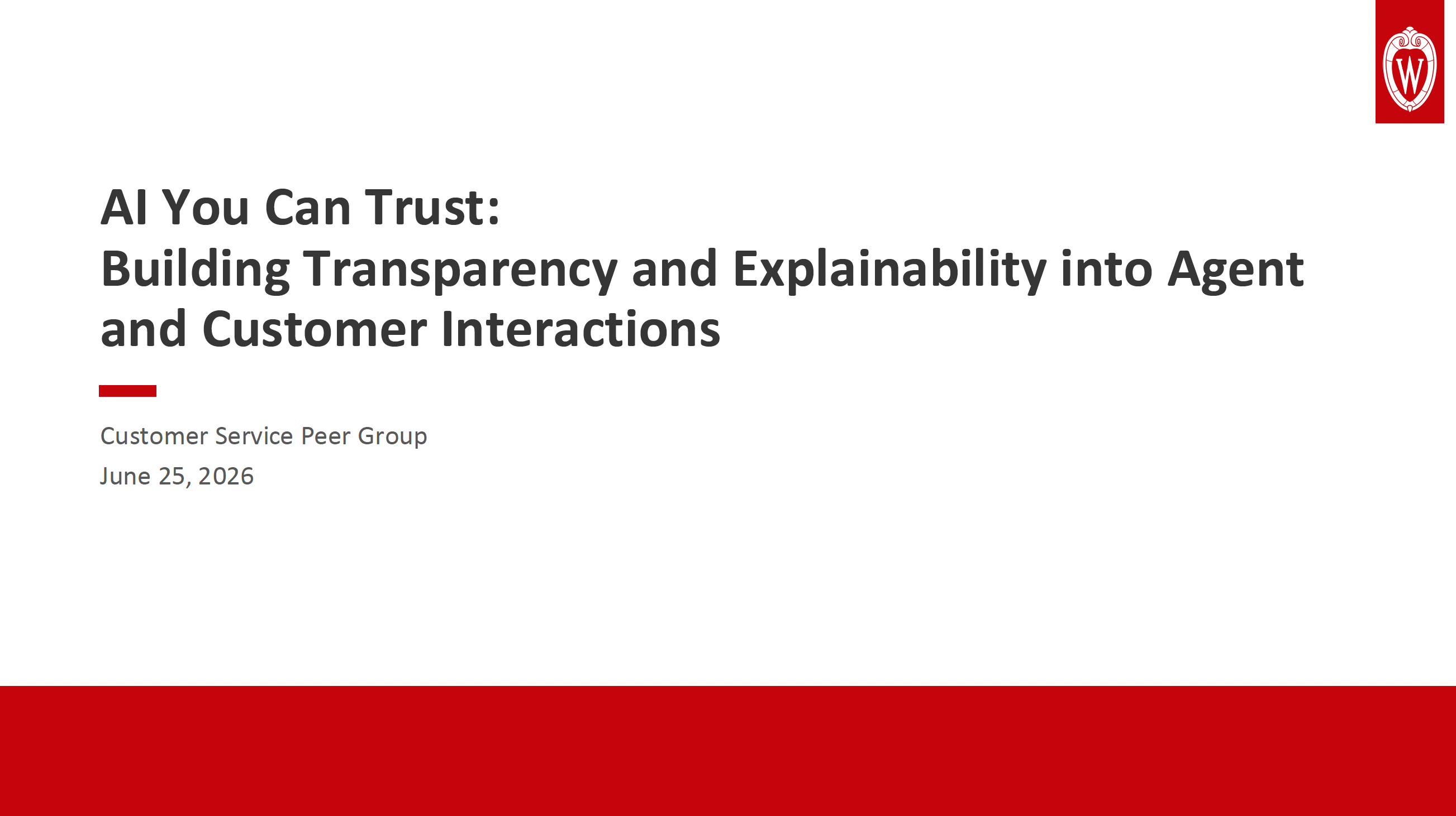 AI You Can Trust: Building Transparency and Explainability into Agent and Customer Interactions thumbnail
